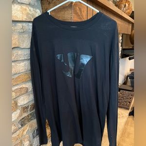 Mens black “Warrior” long sleeved t-shirt